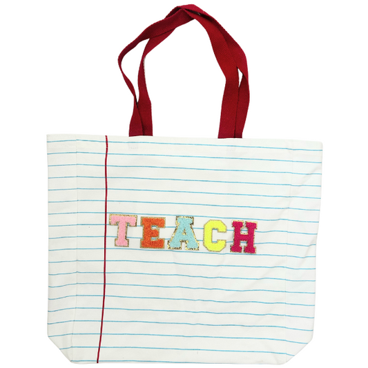 Notebook Canvas Tote Bag