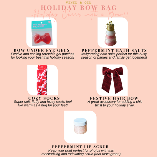 Holiday Bow Wellness Gift Bundle
