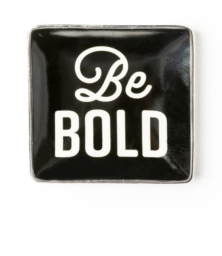 Be Bold Coffee Spoon Rest & Trinket Dish