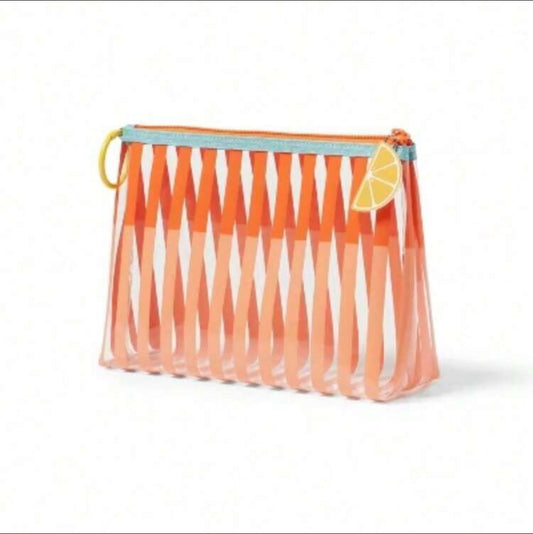 Orange Striped Bag