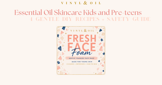 Essential Oil Skincare for Kids & Pre-Teens: 4 Gentle DIY Recipes + Safety Guide