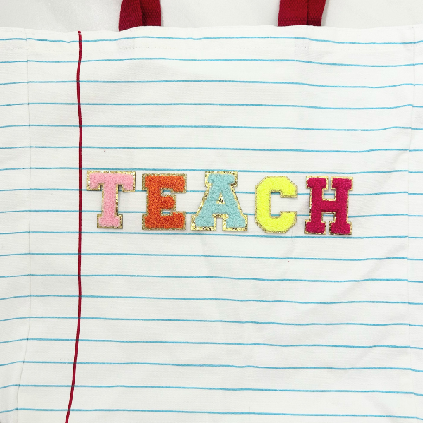 Notebook Canvas Tote Bag