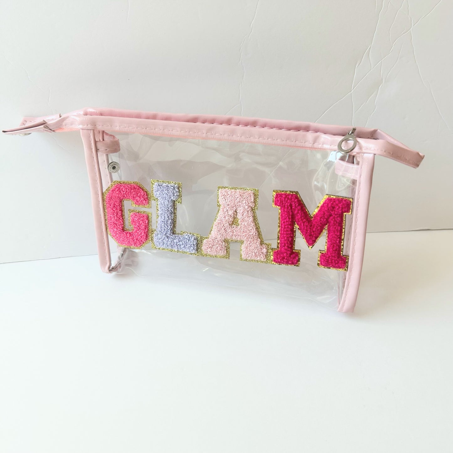 Glam Vinyl Zip Bag