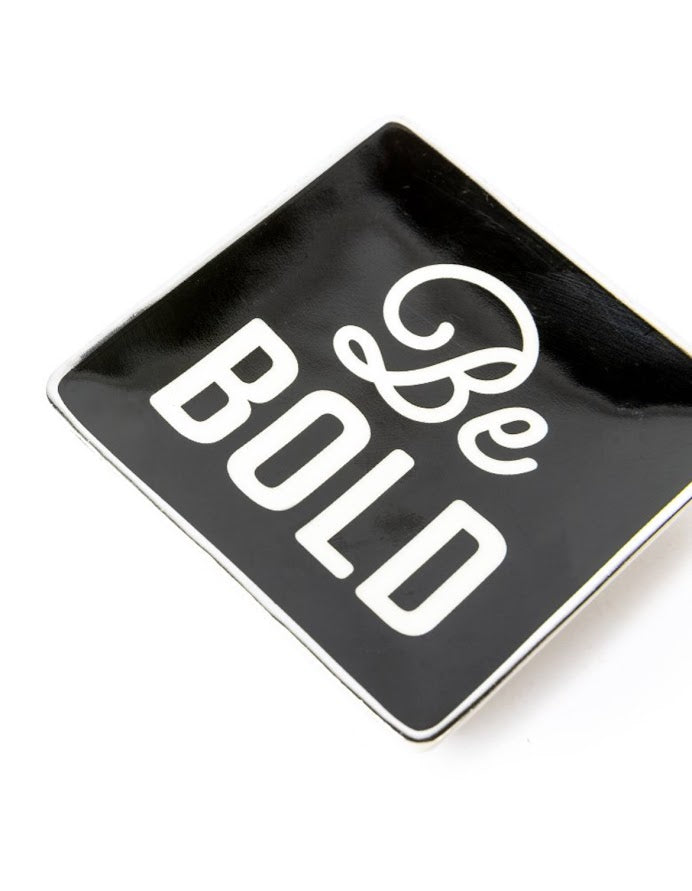 Be Bold Coffee Spoon Rest & Trinket Dish