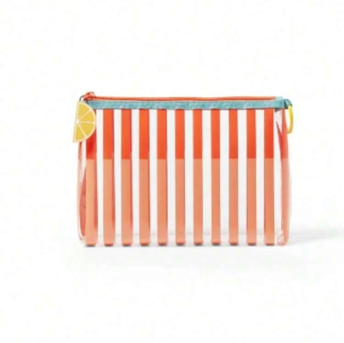 Orange Striped Bag