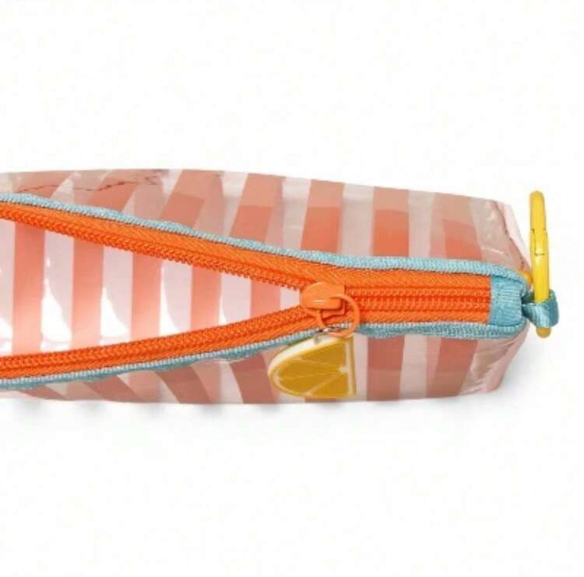 Orange Striped Bag
