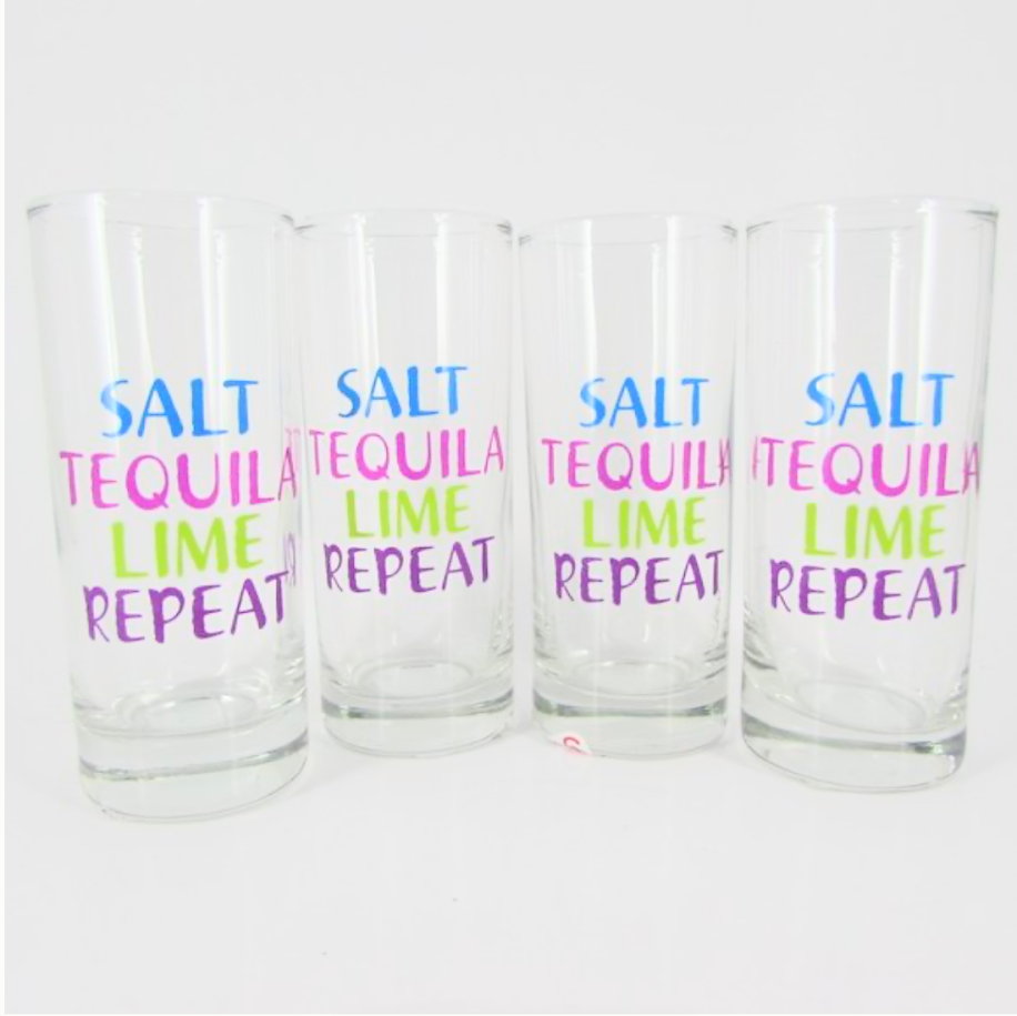 Salt and Tequila Shot Glass