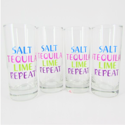 Salt and Tequila Shot Glass
