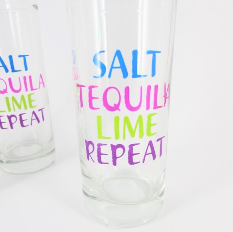 Salt and Tequila Shot Glass