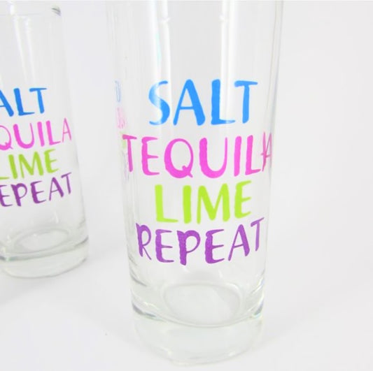 Salt and Tequila Shot Glass